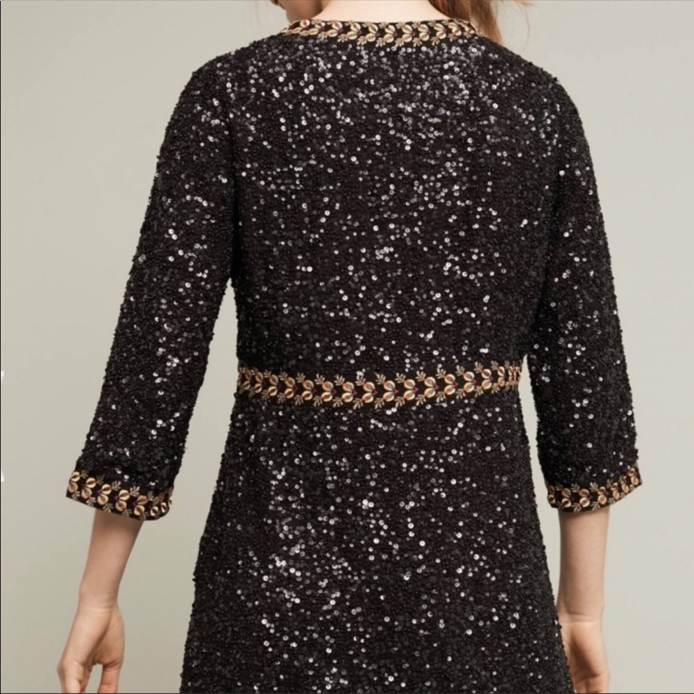 Anthropologie Varun Bahl Sequin Dress XS